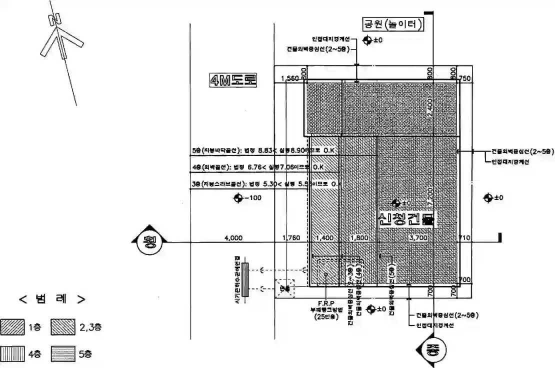 풍납동 483-16 배치도 이미지